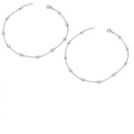 Twilora Classic Beaded Silver Anklet - 925 Sterling Silver Anklets View 3