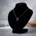 Twilora Rose Gold Circle Pendant Necklace - 925 Sterling Silver Chain Pendants View 4