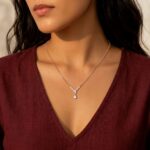 Twilora Pear Drop Pendant Necklace - 925 Sterling Silver Chain Pendants View 1