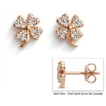 Twilora Flower & Hearts 3-in-1 Silver Earring Combo Set - 925 Sterling Silver Earrings View 7